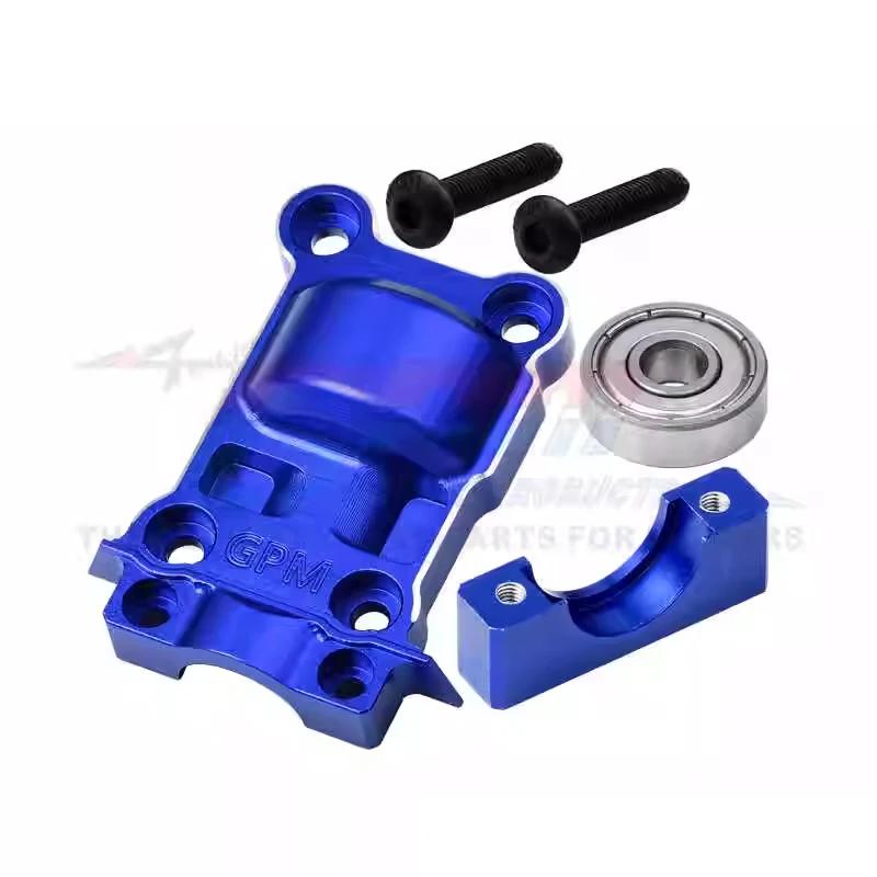 GPM for Traxxas 1/6 XRT 1/5 X-MAXX Ultimate 6S 8S Monster Truck RC Car Metal Extended Large Bearing Rear Gear Cover 7787 7887