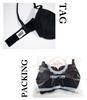Smile LaLa Black A70 Bra and Panty Small Small Cute Small Small Small Bust Small Small Underwear Cute Underwear for A Cup Women's Set, Seamless,