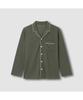 JAJU Ensemble Pyjama Homme Toucher Doux_Kaki