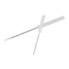 2pcs Set Stainless Steel Makeup Mixing Spatula Nail Art Stirring Rod  For Cream Stirring