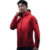 Anta Training Series Hooded Solid Color Zipper Design Waterproof Windproof Jacket Men Jacket Classic-Red 152417635-5