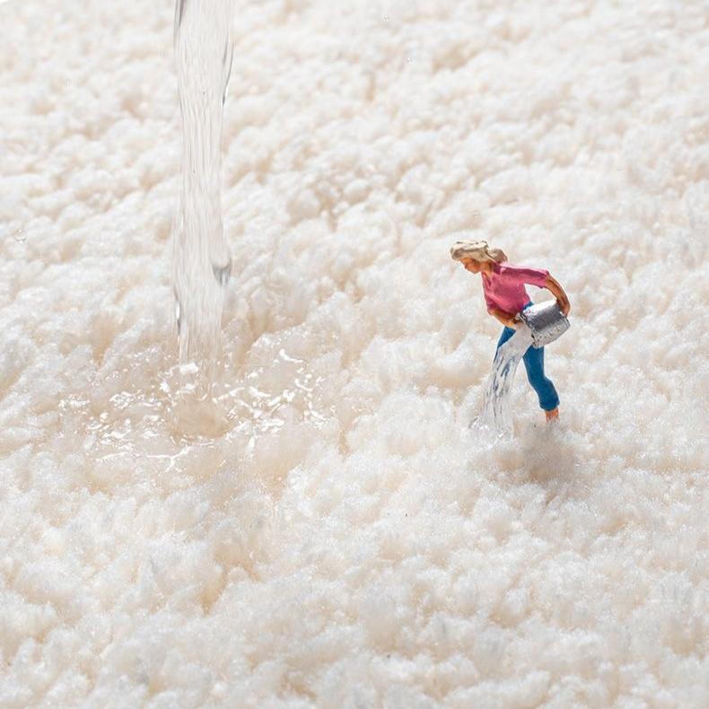 Household Carpet Door Mat Non-slip Foot Mat Bedroom Bedside Blanket Living Room Sofa Coffee Table Bathroom Toilet Floor Mat