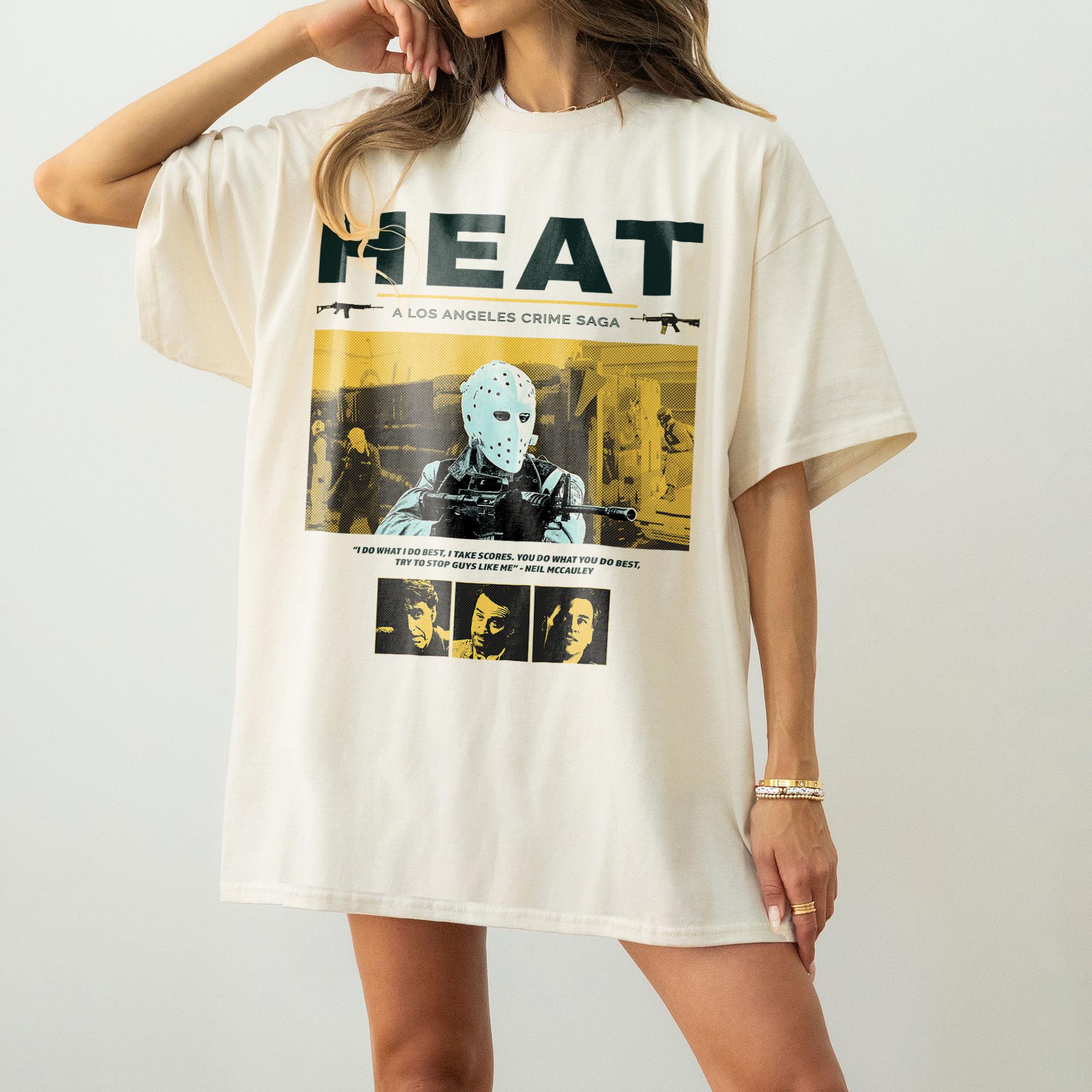 

90s Robbery Movie Tshirt Cult Movie Tshirt Thriller Michael Unisexpacino De Niro Tribute Edition Movie Enthusiast Gift Tshirt S