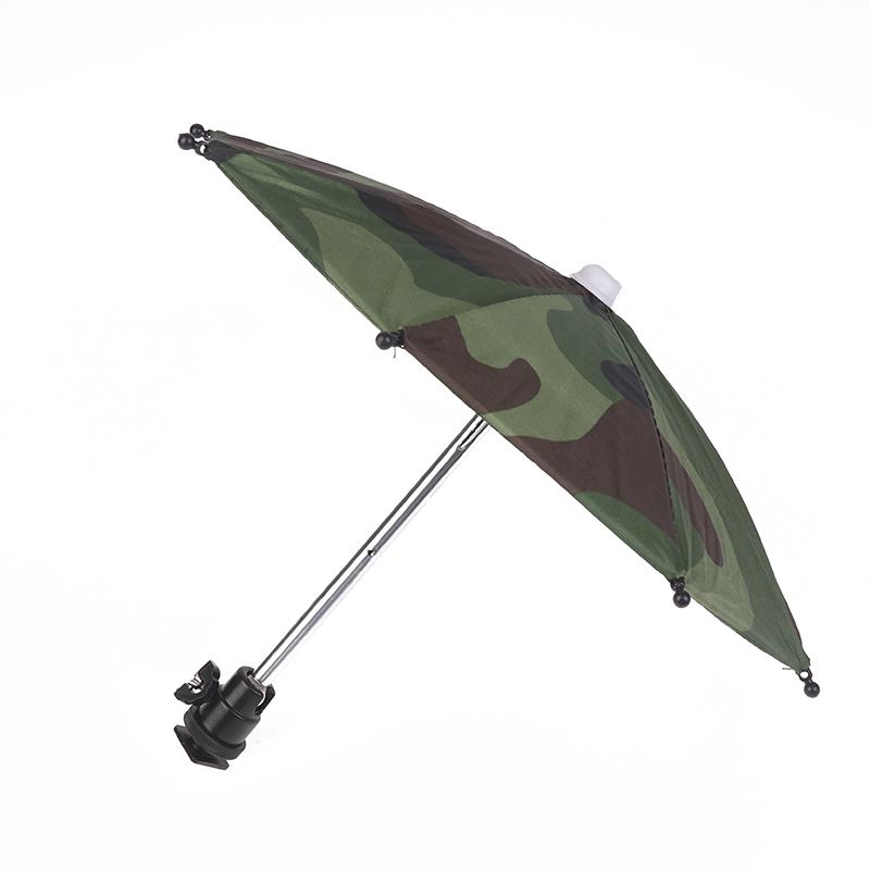 

27СМ Зонт для камеры Солнцезащитный козырек Дождевой держатель для общей камеры Фотографический зонт Аксессуары для уличной фотографии разноцветный