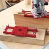 Adjustable Woodworking Slotting Guide Bracket Accurate Router
