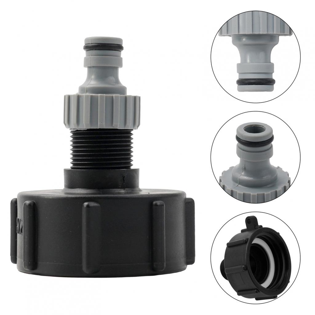 PP/brass Adapters S60x6 Coarse Thread Water Pipe Connectors