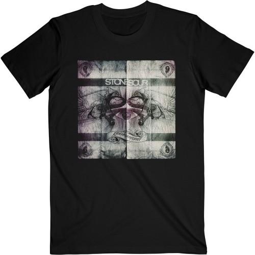 Stone Sour Unisex Adult Audio Secrecy Square T-Shirt