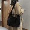 New ArrivalS Open Run Liletto Black Women S caSual Shoulder Bag Minimal Ribbon