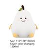 Children'S Bedroom Bedside Table Decoration Night Light Pear Shaped Fruit Night Light Color Light Automatically Turns Off