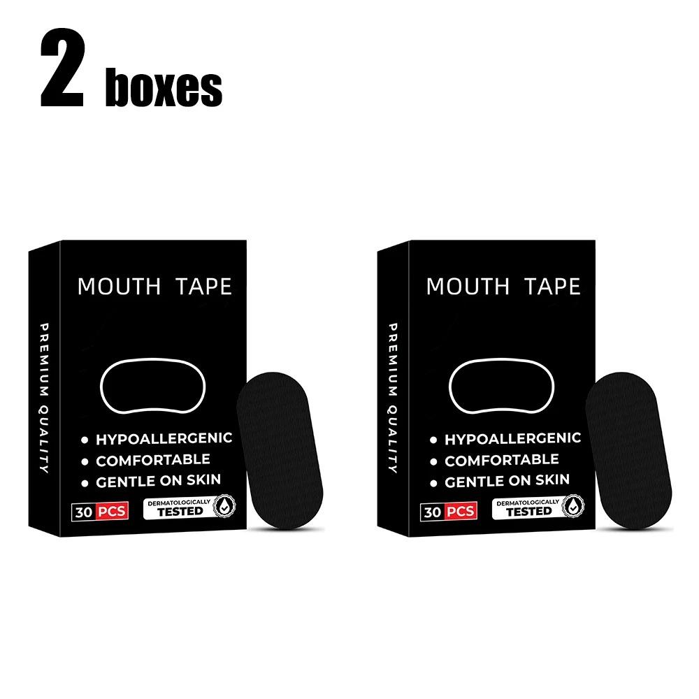 2 In 1 Anti Snoring Nose Strips for Breathing, Anti Snoring Mouth Tape, Expansion Nasal Improved Sleeping Snoring Relief