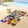 Dragon Ball Super Print Beach Towel, Large Soft Quick Dry Towel for Beach Camping Swimming