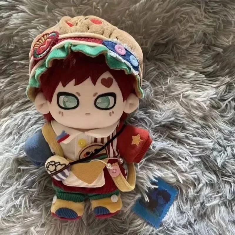 20cm Naruto Gaara Cotton Doll With Changeable Clothes Cute Plush Toy Kawaii Cartoon Birthday Gift