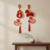 Horse Chinese New Year Decoration Gourd Shape Widely Use Spring Festival Pendants Traditional Design Good Fortune