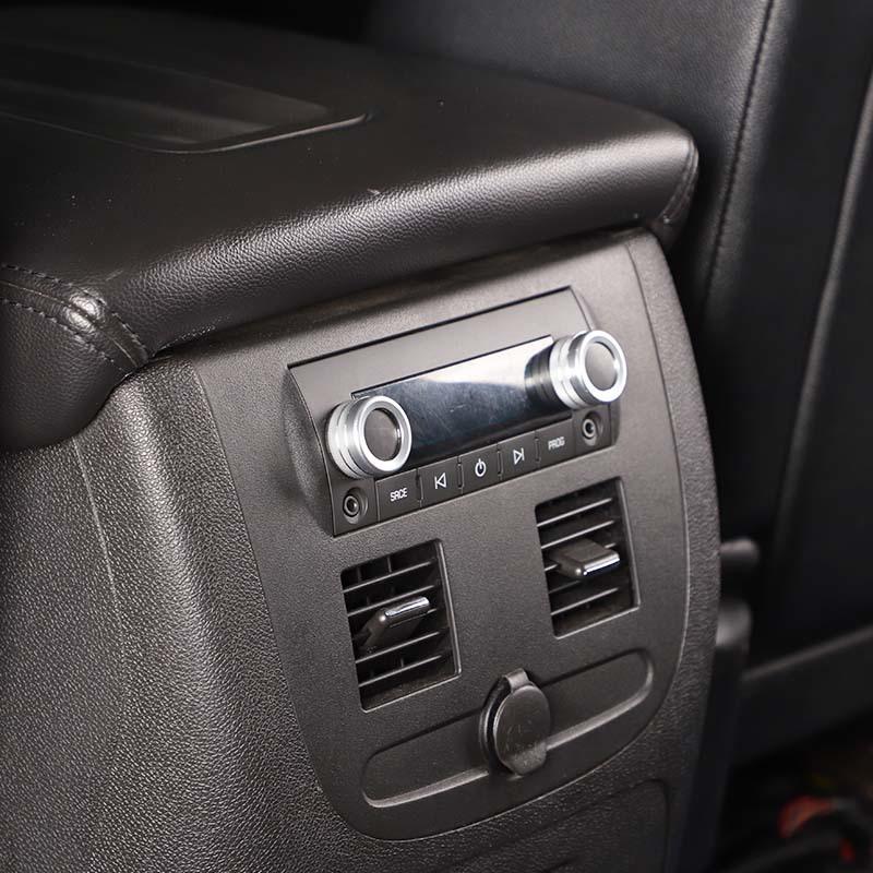 Aluminum Alloy  Central Control Knob Decorative Ring Cover For Chevy Silverado/Tahoe For Suburban/ Avalanche/GMC-YUKON 2007-2013