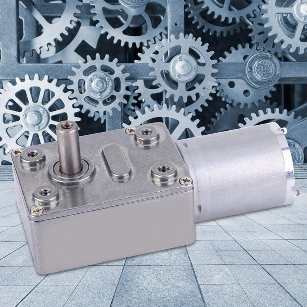 370WG Reduction Motor DC 12V Gear Motor Durable Geared Drive Motor DIY Projects