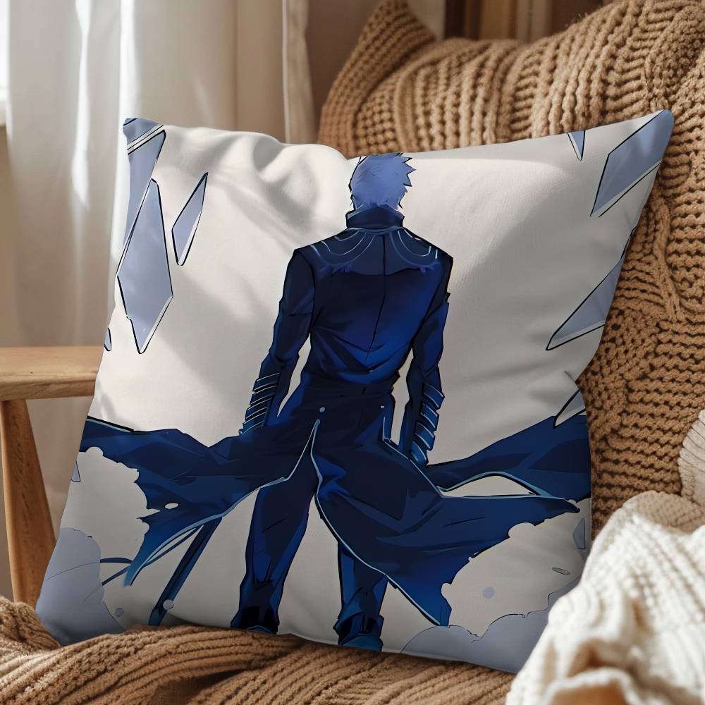 Power Vergil Game Devil May Cry Pillow Case Sofa Living Room Bedroom Headboard Backrest Cushion Square Cushion Nap Time