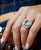 Nimbus Sparkle Horse Shoe Ring (Large)