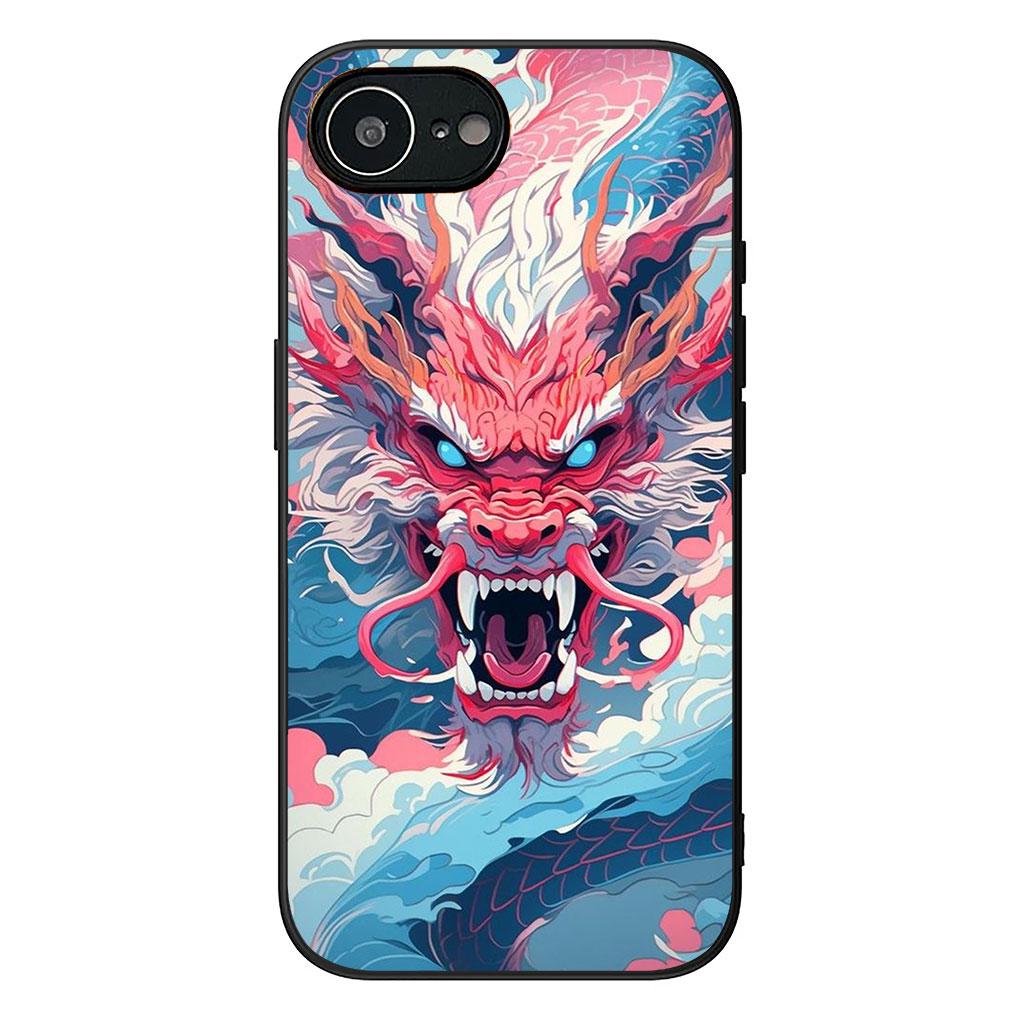 

Black Dragon Cool Casing Phone Cover for Motorola Moto G86 G14 G35 G34 G45 G55 G64 G75 G85 G24 G15 G54 G57 Power Soft Case Motorola Moto G14