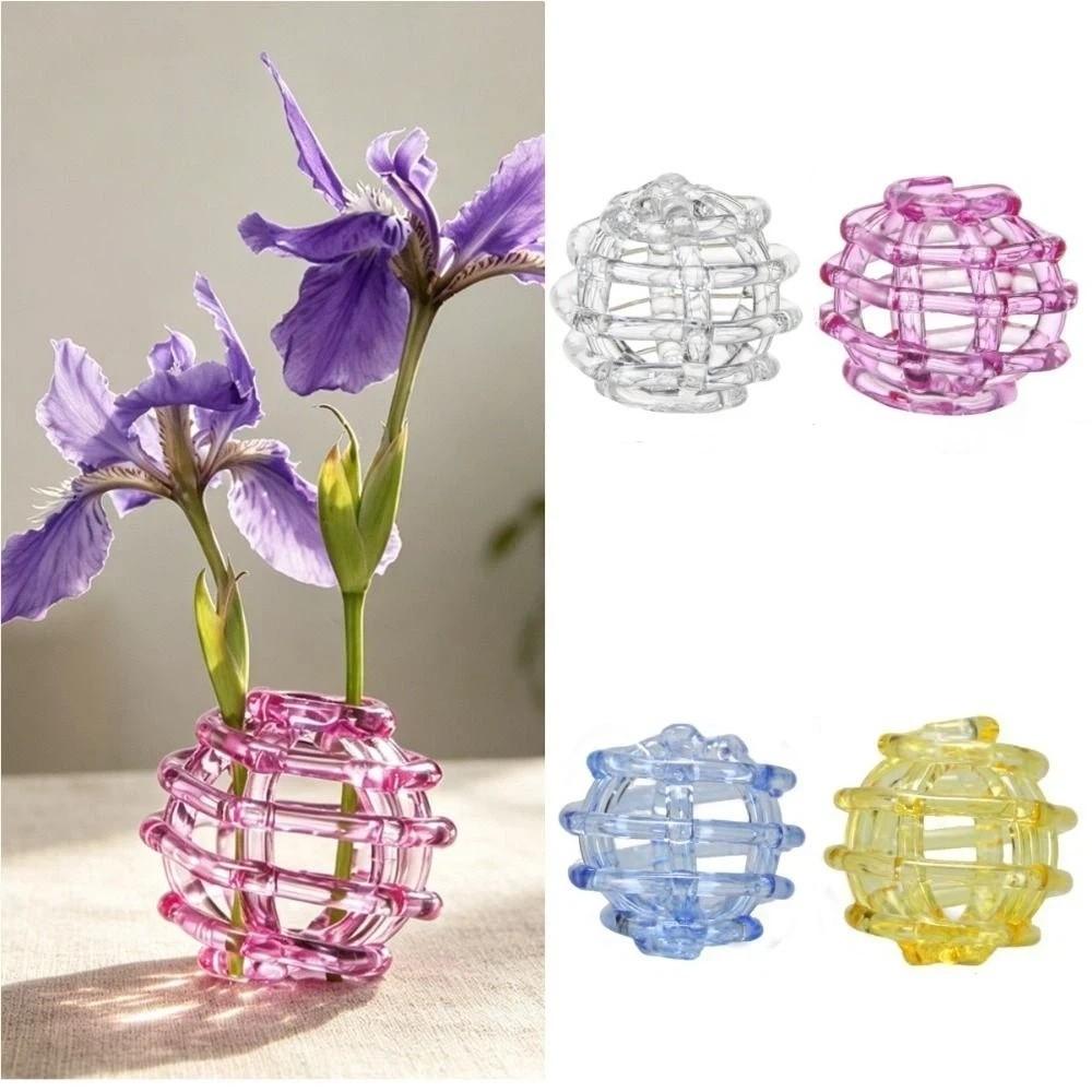 Zen-Inspired Design Glass Ball Vase Home Decor Desktop Decoration Vase Hydroponic Flower Vase  Home