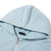 Li Ning X Pleasures Collaboration Disc Print Letter Zip-Up Hoodie Unisex Hoodies Forget-Me-Not-Blue AWDTC03-2