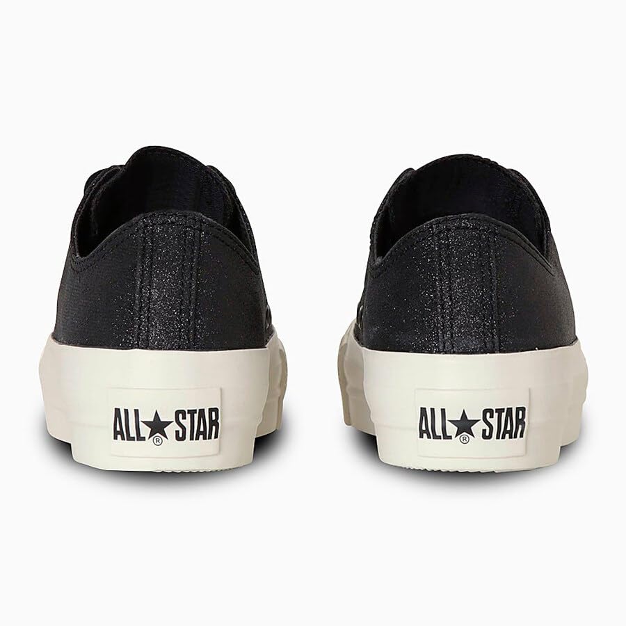 Converse All Star Glitter OX Size cm Sneakers, Black, 25.0