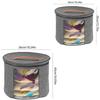 Hat Storage Box Stackable Round Brim Hats Organizer Bag Container Cowboy Hat Organizer FoldableTravel Closet Cap Boxes