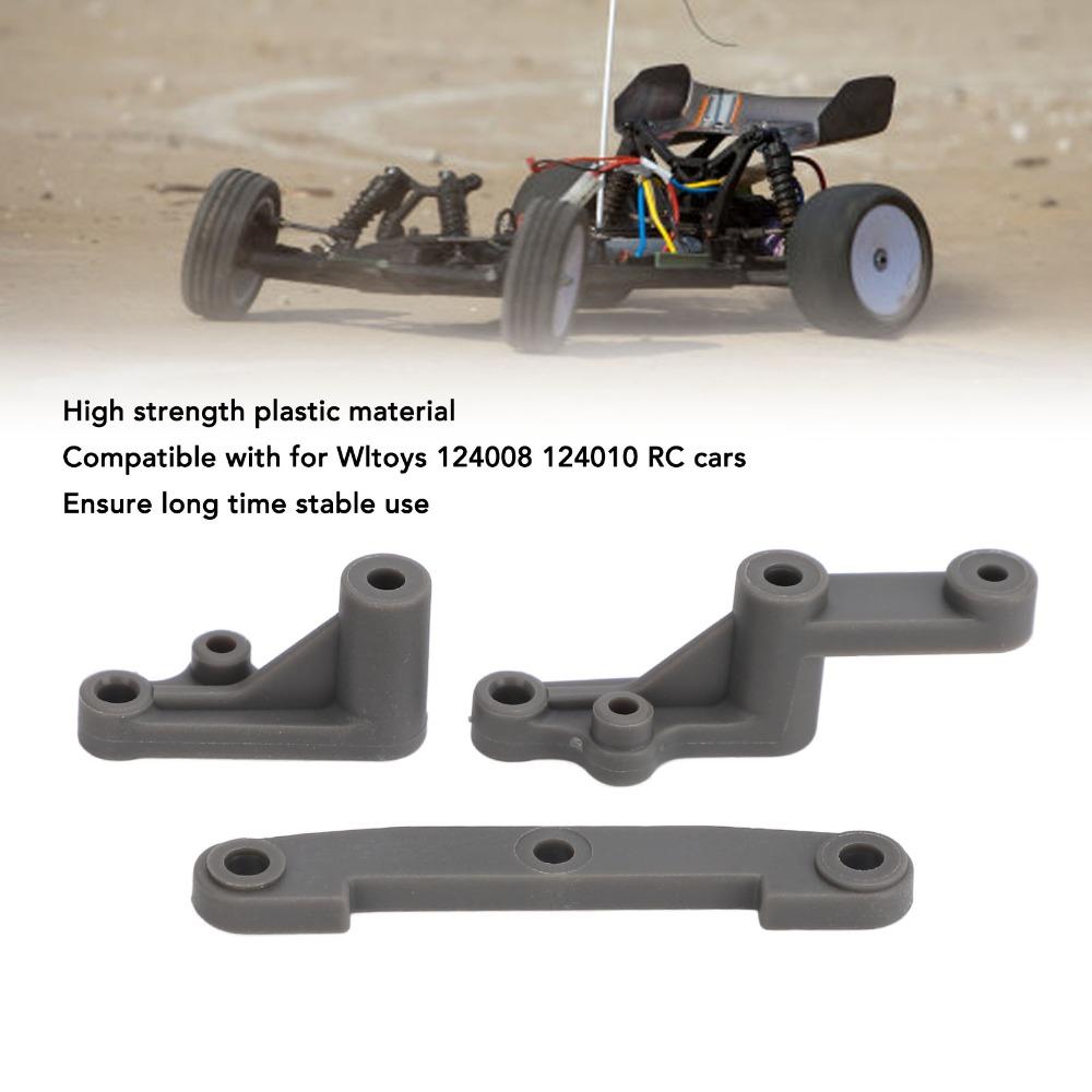 2 Set Grey RC Swing Arm RC Spare Parts for WLtoys 124008/124010 1/12 RC Car 1/12 Scale RC Car