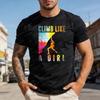 Climb Like A Girl Summer Casual Short Sleeve Men T Shirt Cotton Fashion Climb Outdoor Clothes Outdoor Sports Enthusiasts Tops