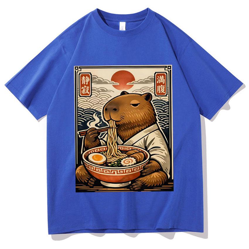 RaUnisex Funny TShirt Japanese Unisexga Graphic Print Unisex Casual Summer Streetwear T Shirts Fashion Loose Clothing Y2K Oversized Tops