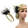 Federn Stirnbänder Damen Pailletten Haarbänder Kopfschmuck Festival Kopfbedeckung Requisiten