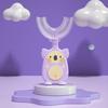 Cute Cartoon Baby U-shaped Teethers Toothbrush Teeth Grinding Rod Toddler Silicone Grinding Tool Safe Baby Oral Care 3-6Y
