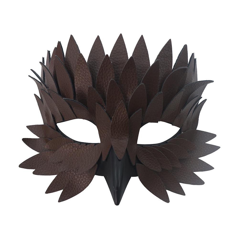 Costume Party Fun Bird Beak Mask Festival Mask Half Face Feather Mask Bird Beak Mask Lightweight Felt Material