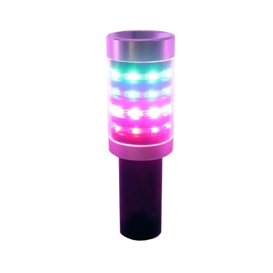 Aluminiumlegierung Wiederaufladbarer blinkender Glow Wine Stick LED Champagnerflasche Wunderkerzen Stick Strobe Baton für Bar Club Decor