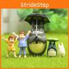 Totoro Umbrella Cute Blowing Horn Cat Pajama Girl Mini Model For Decor Gardening