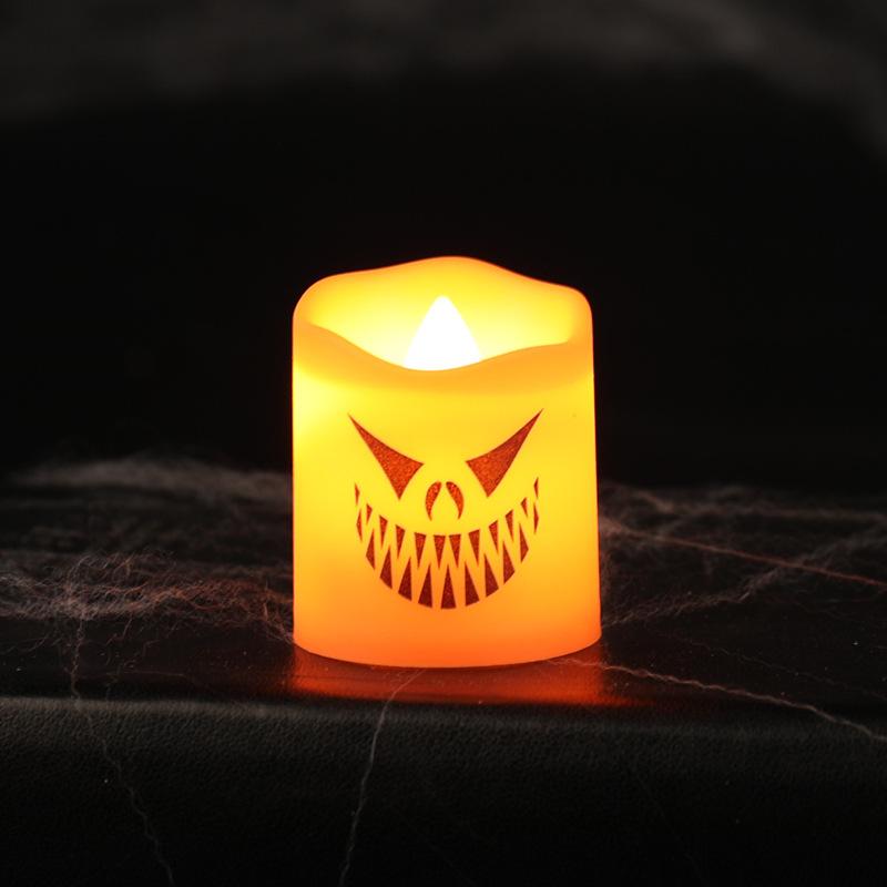 Halloween LED Ghost Hand Candle Light Simulation Electronic Candle Atmosphere Decoration Night Light