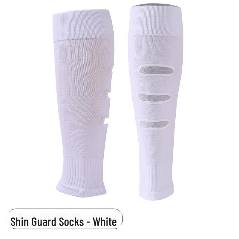 Men's Over-Knee Breathable Football Socks with Calf and Knee Protection