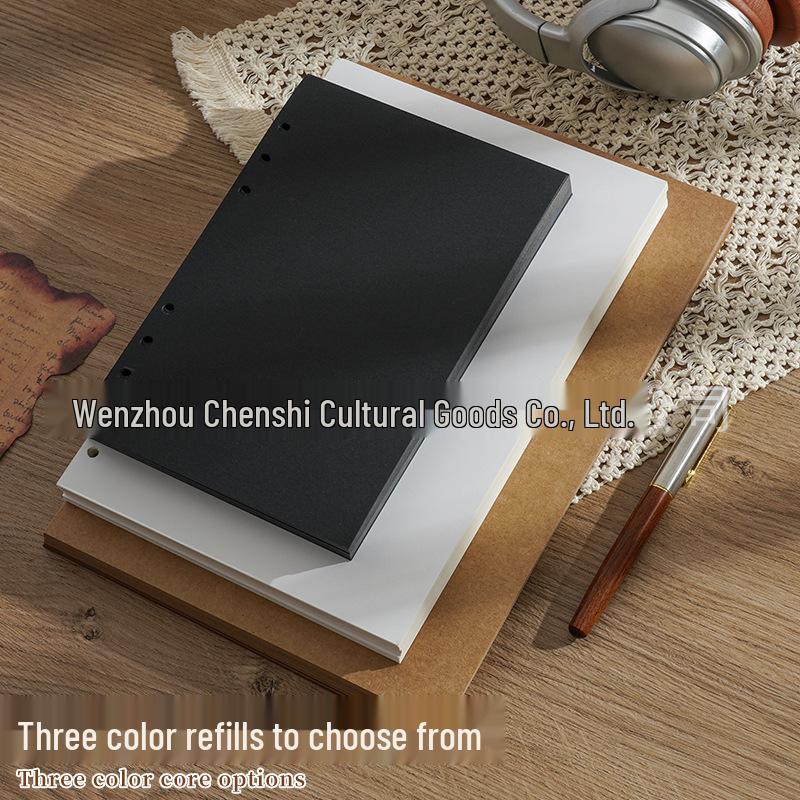 Thickened DIY Kraft Paper Loose-Leaf Photo Album: Creative Graduation Memory & Couple s Journal, Detachable A4 Storage Book