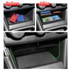 For Subaru Forester 2019-2025 Center Console Storage Box Car Tray ABS Organizers Accessories Tidying Black