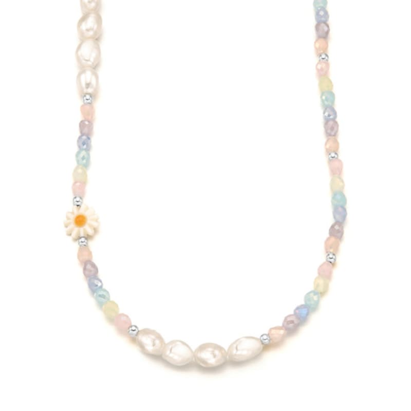 ENGBROX pastel moment daisy necklace