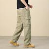 JEEP Men's Loose Fit Wide Leg Cargo Pants