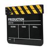 30x25CM Ciak in Acrilico Regista Professionale Film Azione Ciak Strumento per Fotografia