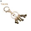 Chess Keychain Bag Charms Easy To Hang Lightweight Portable Multipurpose Handbag Wallet Chess Keyring Hanging Decoration