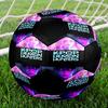 KPop Dämonenjäger Thema Größe 5 Fußball, Geeignet für Spiele drinnen und draußen, ein Geschenk für jeden geeignet.