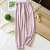 2026 New Autumn/Winter Women's Sleeper Pants, Velvet Solid Color Pants, Single piece Warm Pants, Thickened Closure Home Pants