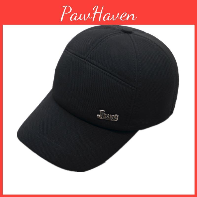 Letter Jeans Printing Baseball Hat Ear Protection Peaked Caps Gifts Outdoor