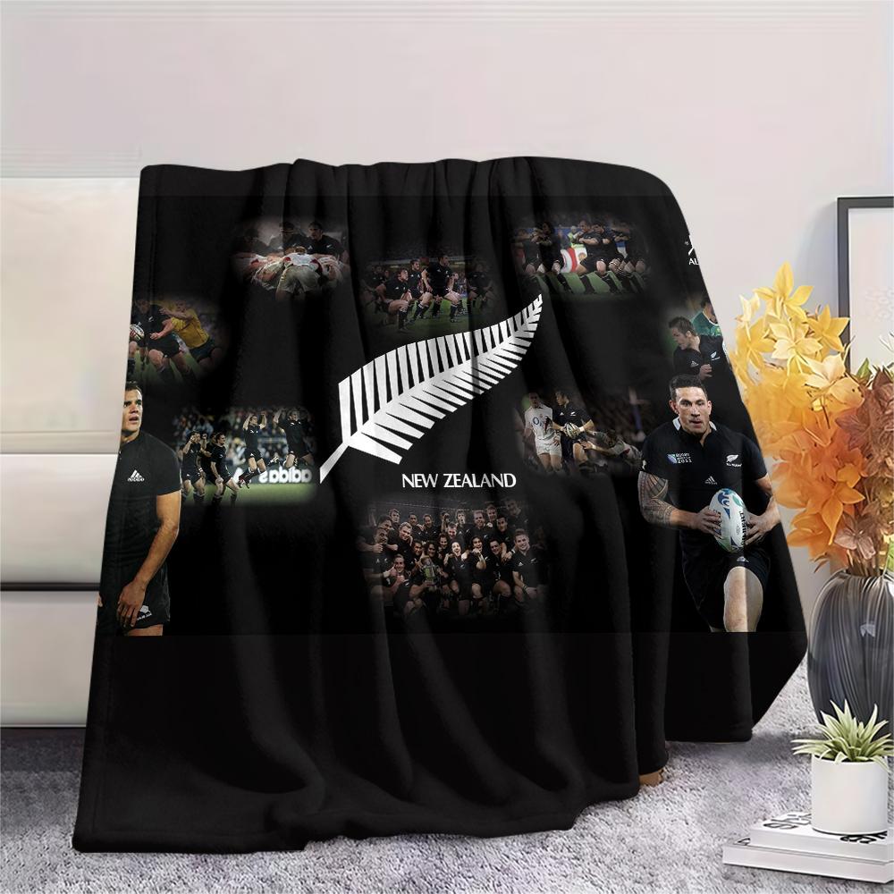 All Blacks,pattern Flannel Blanket, High quality Comfortable for All Seasons, Home Decor, Warmth and Comfort, Perfect for Gifts.