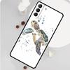 Ocean Sea Turtle Phone Case For Samsung Galaxy S26 S23 Ultra S20 S21 S22 S24 S25 Plus S10 S25 FE Funda Cover