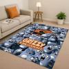 3D Kawaii Grizzy and The Lemmings Cartoon Living Room Non-Slip Area Rug Carpet for Bedroom Playroom Sofa,Home Doormat Gift Kid