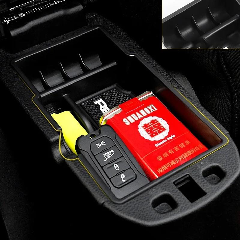 For Jeep Renegade 2015~2025 Car Armrest Hidden Case New Upgraded ABS Material Black Storage Box For A Neat And Tidy Car Interior