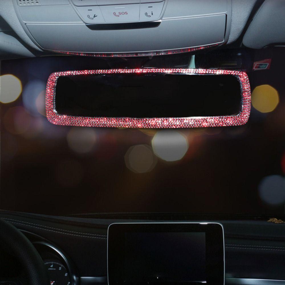 Full Rhinestone Auto Interior Decoration Shiny Crystal Car Styling Accessories Most Vehicles